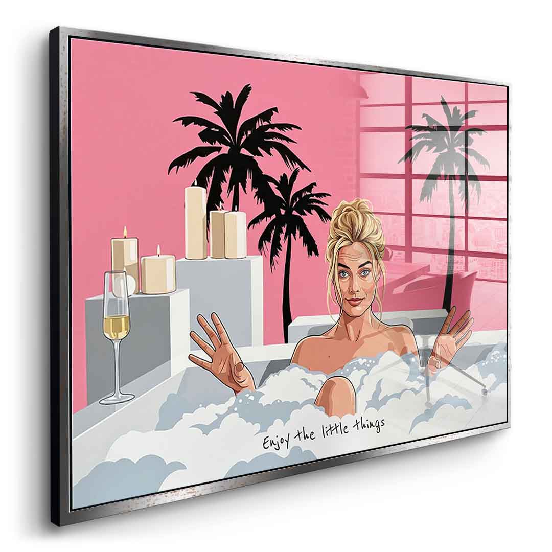 Enjoy the little things - Acrylglas