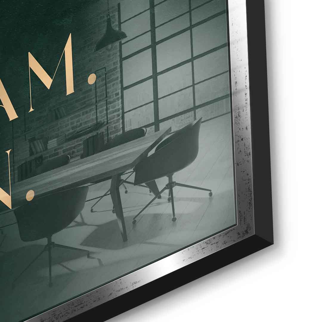 DREAM. PLAN. DO. Acrylglasbild Detailansicht