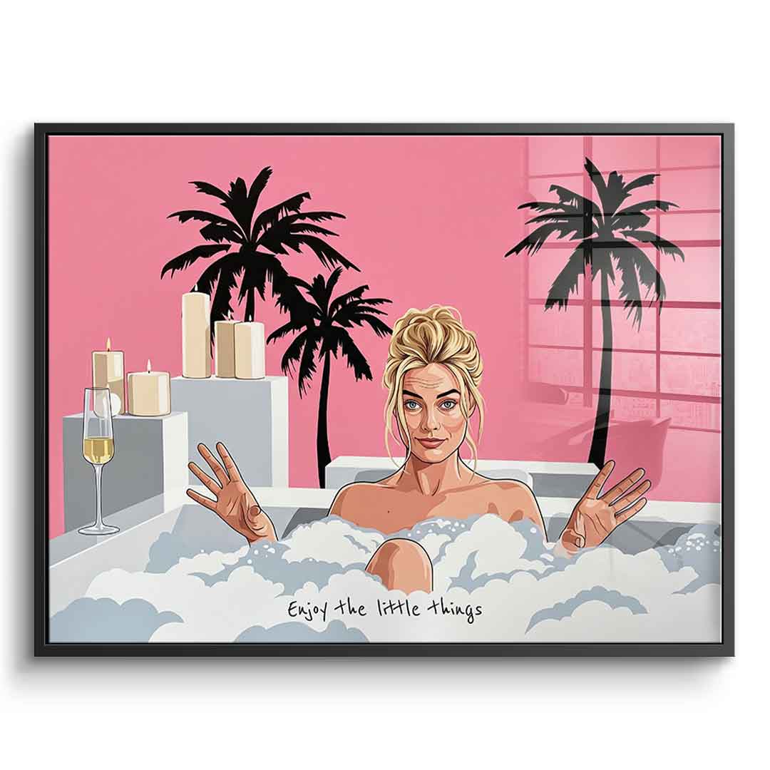 Enjoy the little things - Acrylglas