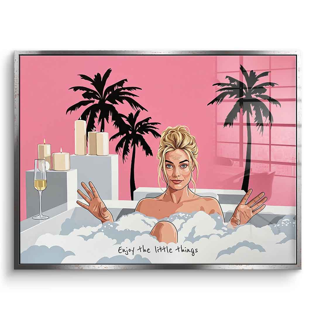 Enjoy the little things - Acrylglas