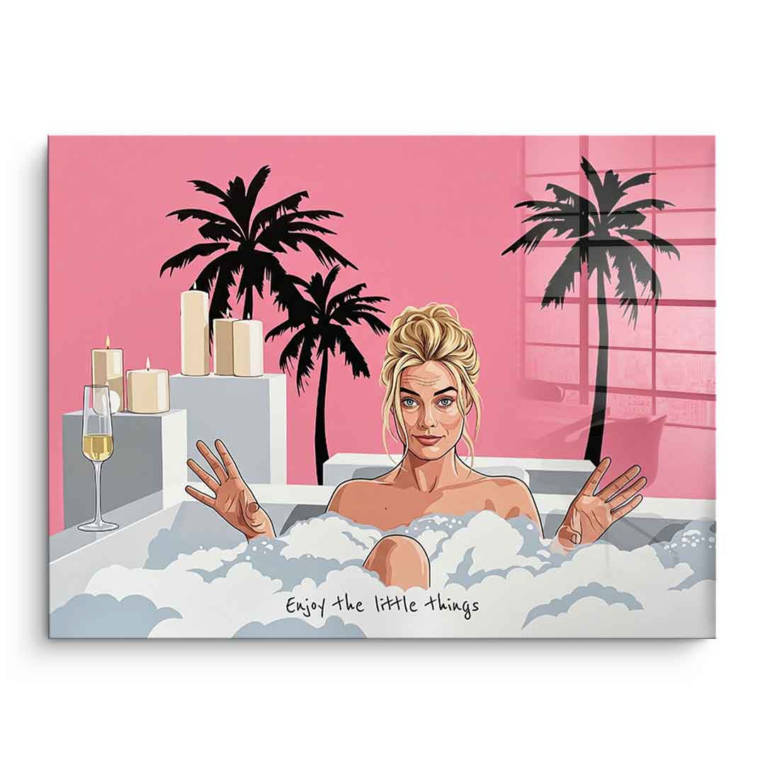 Enjoy the little things - Acrylglas