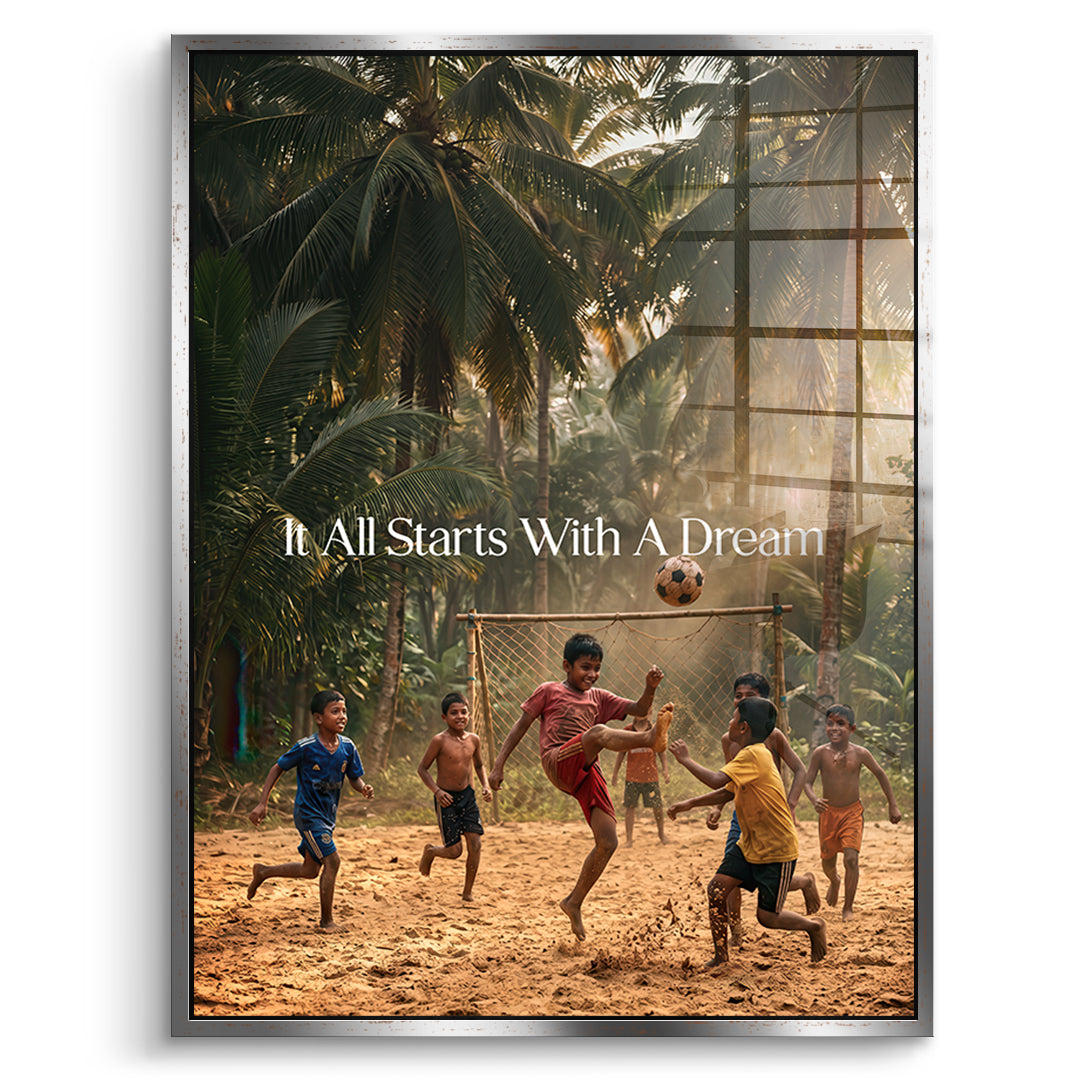 Dream Football Acryl front sf