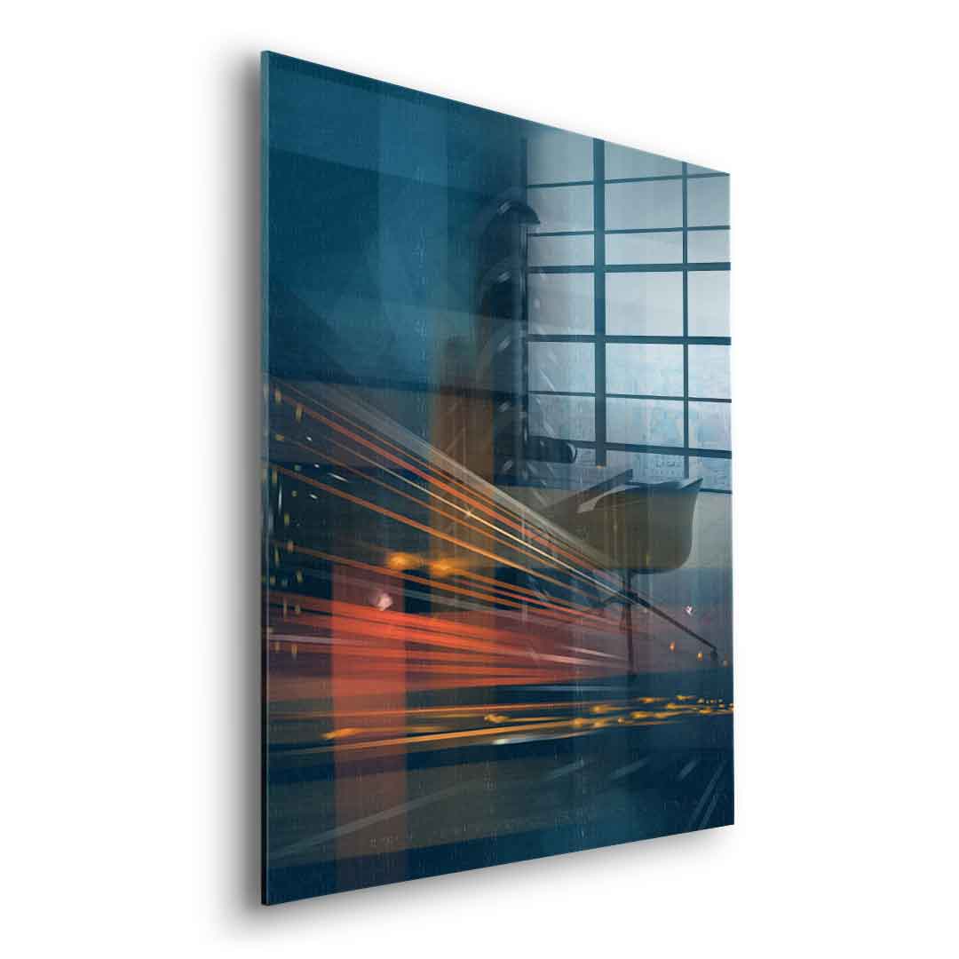 City Night Agility - Acrylglasbild Seite