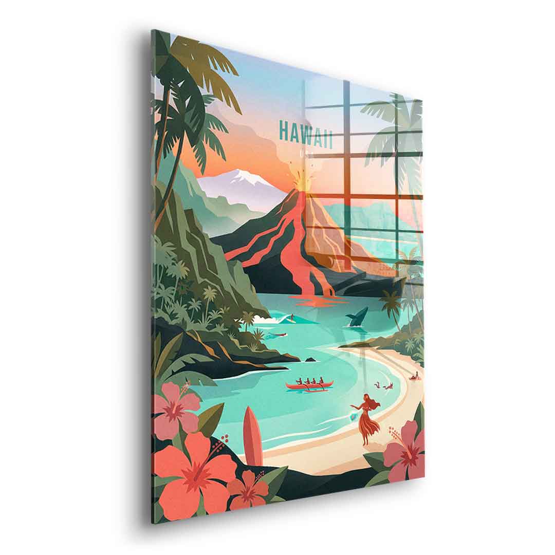 Hawaii Acrylglasbild