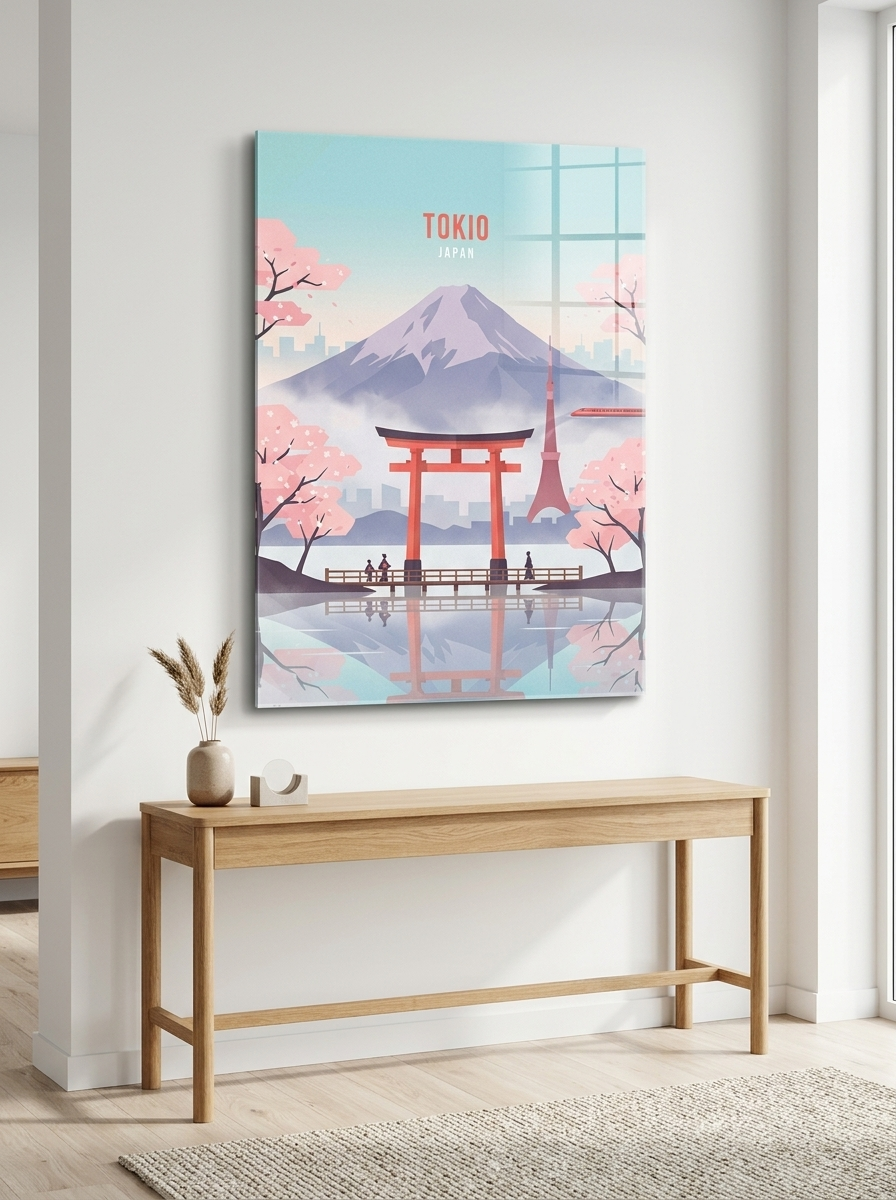 Tokyo - Acrylglas Room Mockup