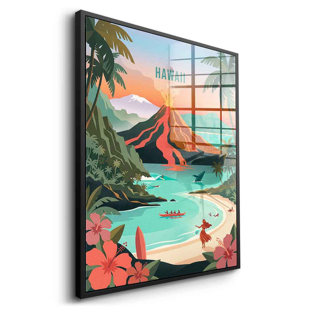 Hawaii Acrylglasbild