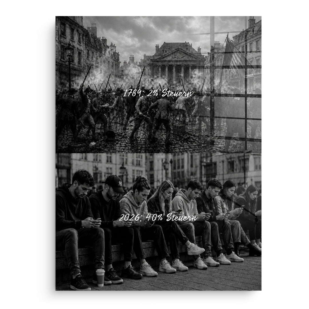 Tax Revolution Acrylglasbild front_nf