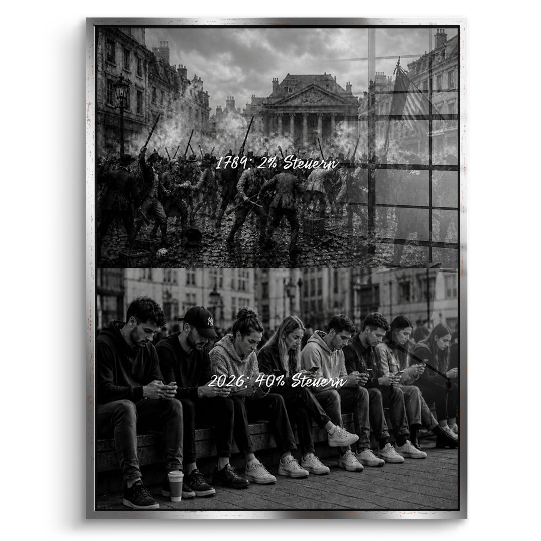 Tax Revolution Acrylglasbild front_sf