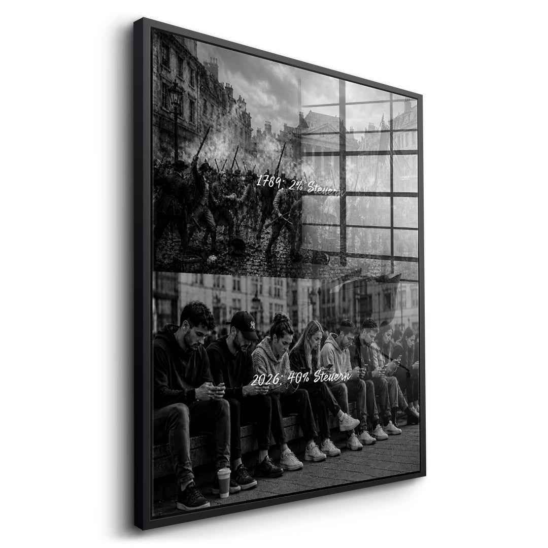 Tax Revolution Acrylglasbild side_bf