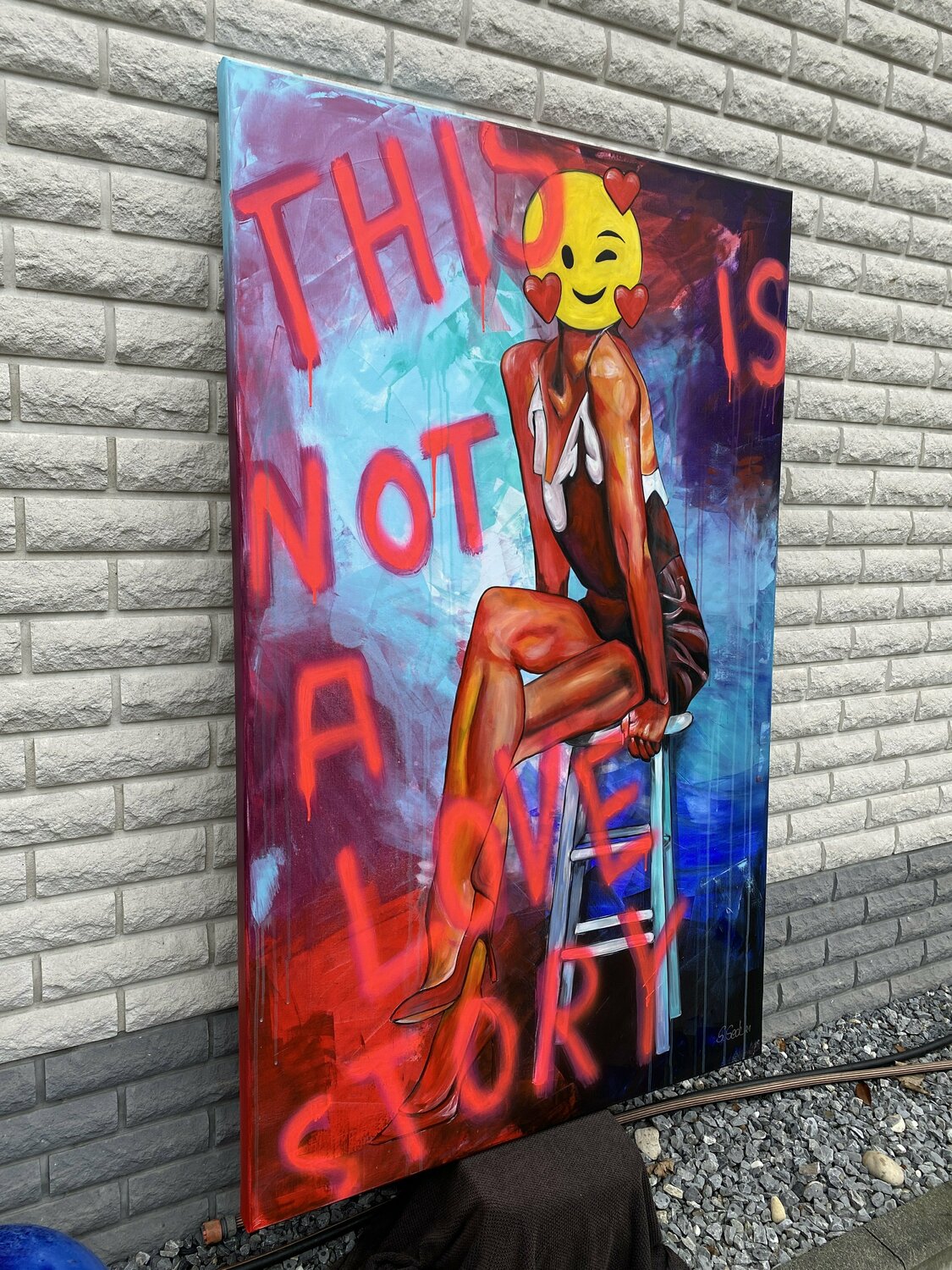 This is not a Love Story – Original, Detailansicht