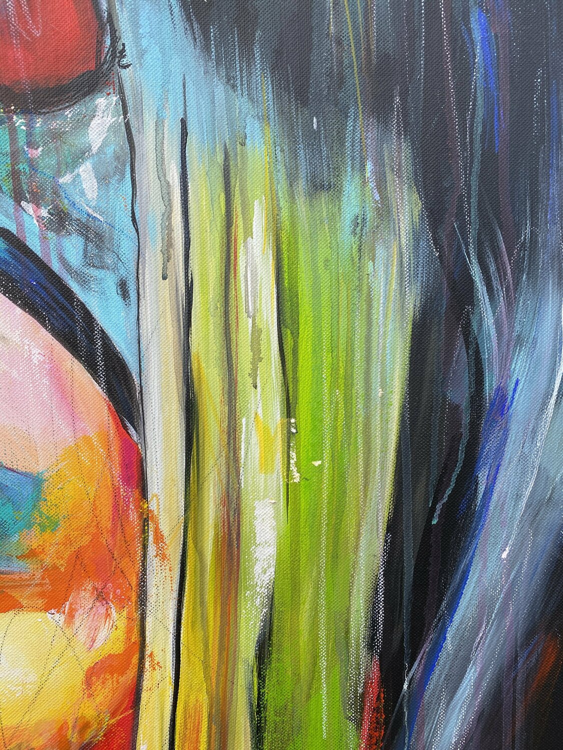 The Other Side – Original, Detailansicht