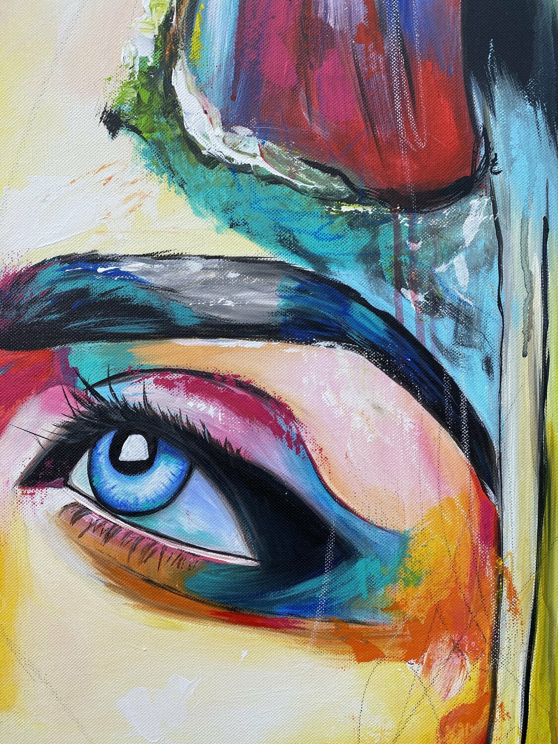 The Other Side – Original, Detailansicht