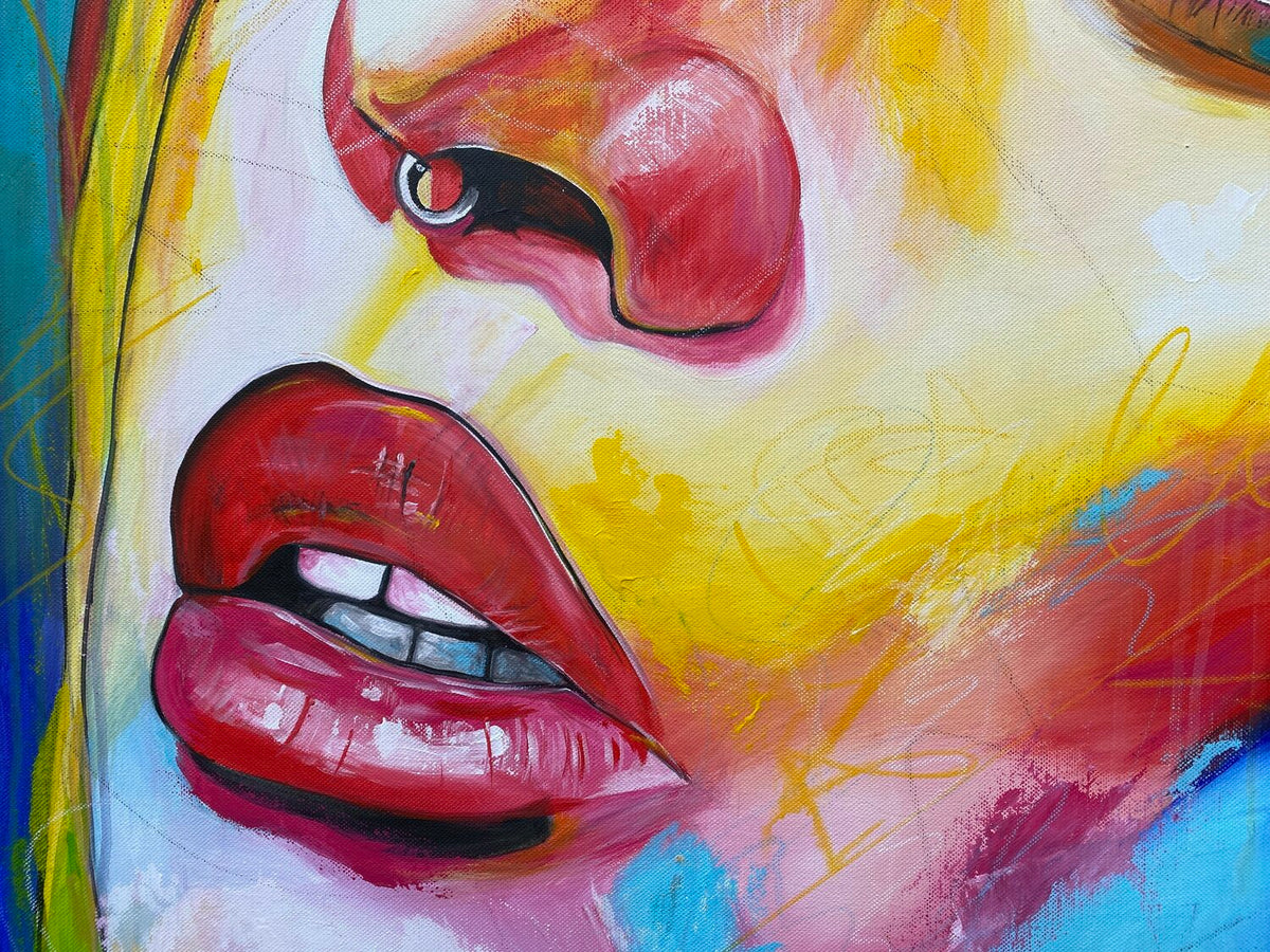 The Other Side – Original, Detailansicht