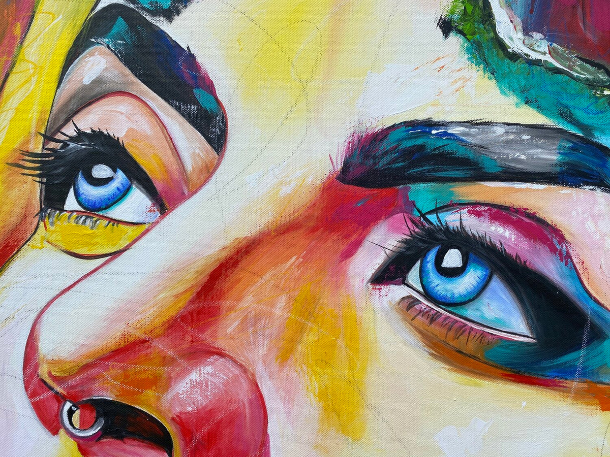 The Other Side – Original, Detailansicht