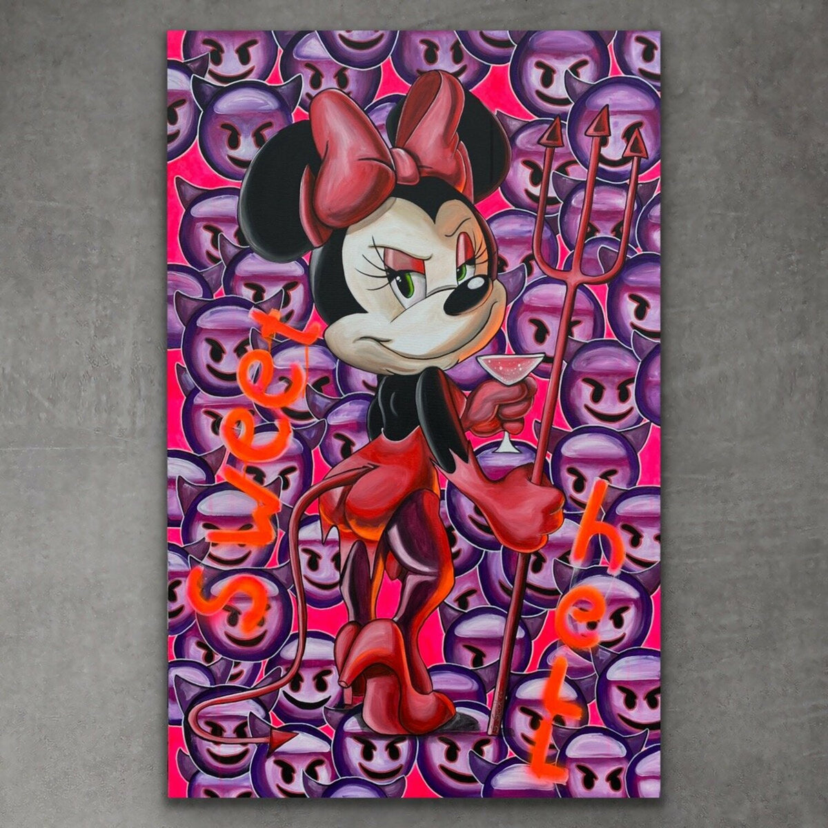 Sweet Hell – Original, Detailansicht