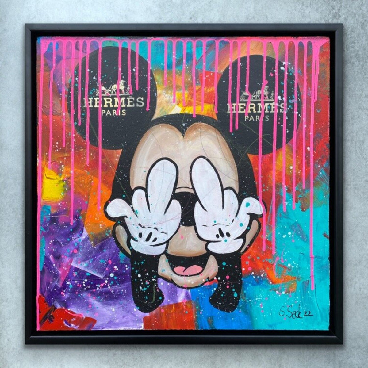 Mickey Hermes Original – Detail