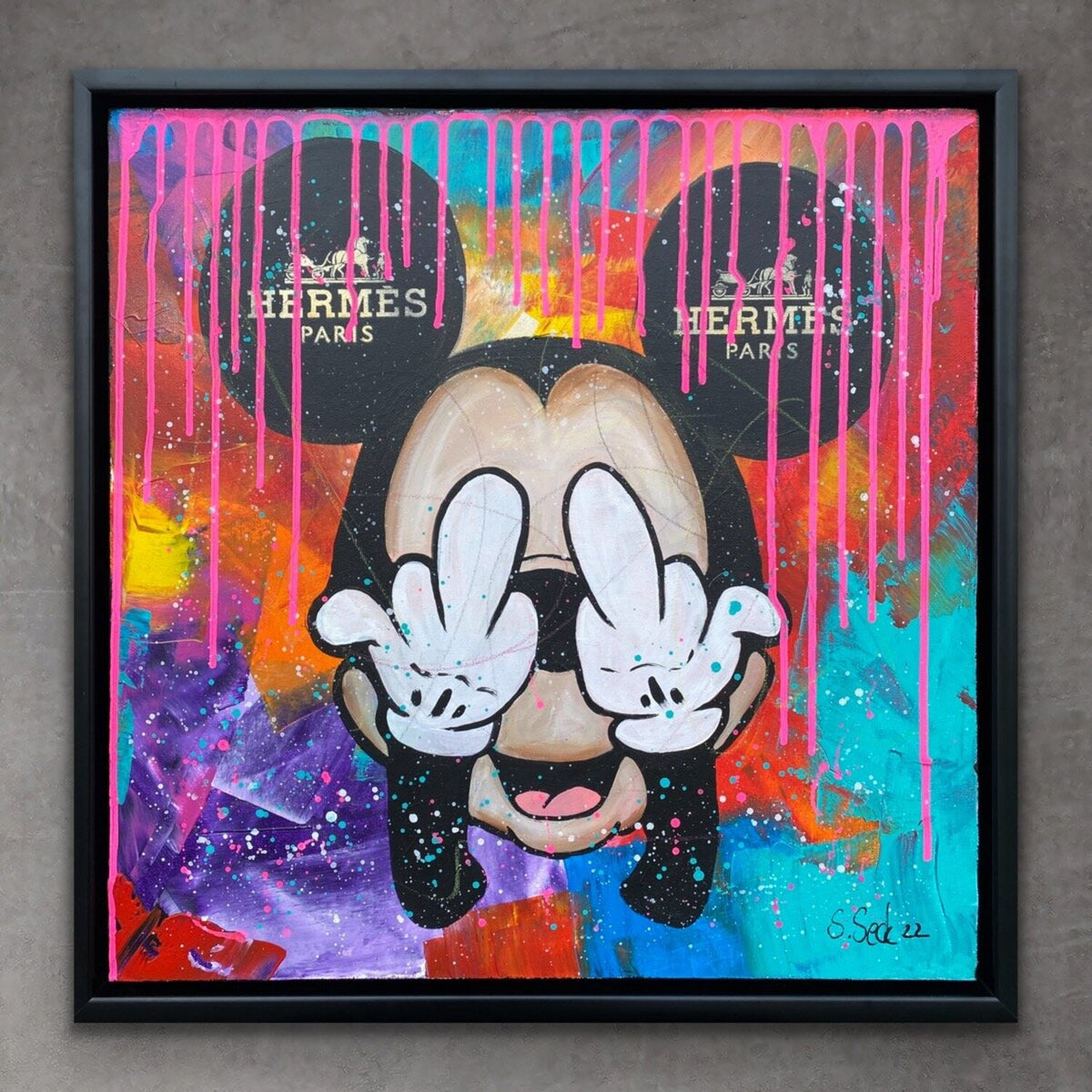 Mickey Hermes Original – Detail
