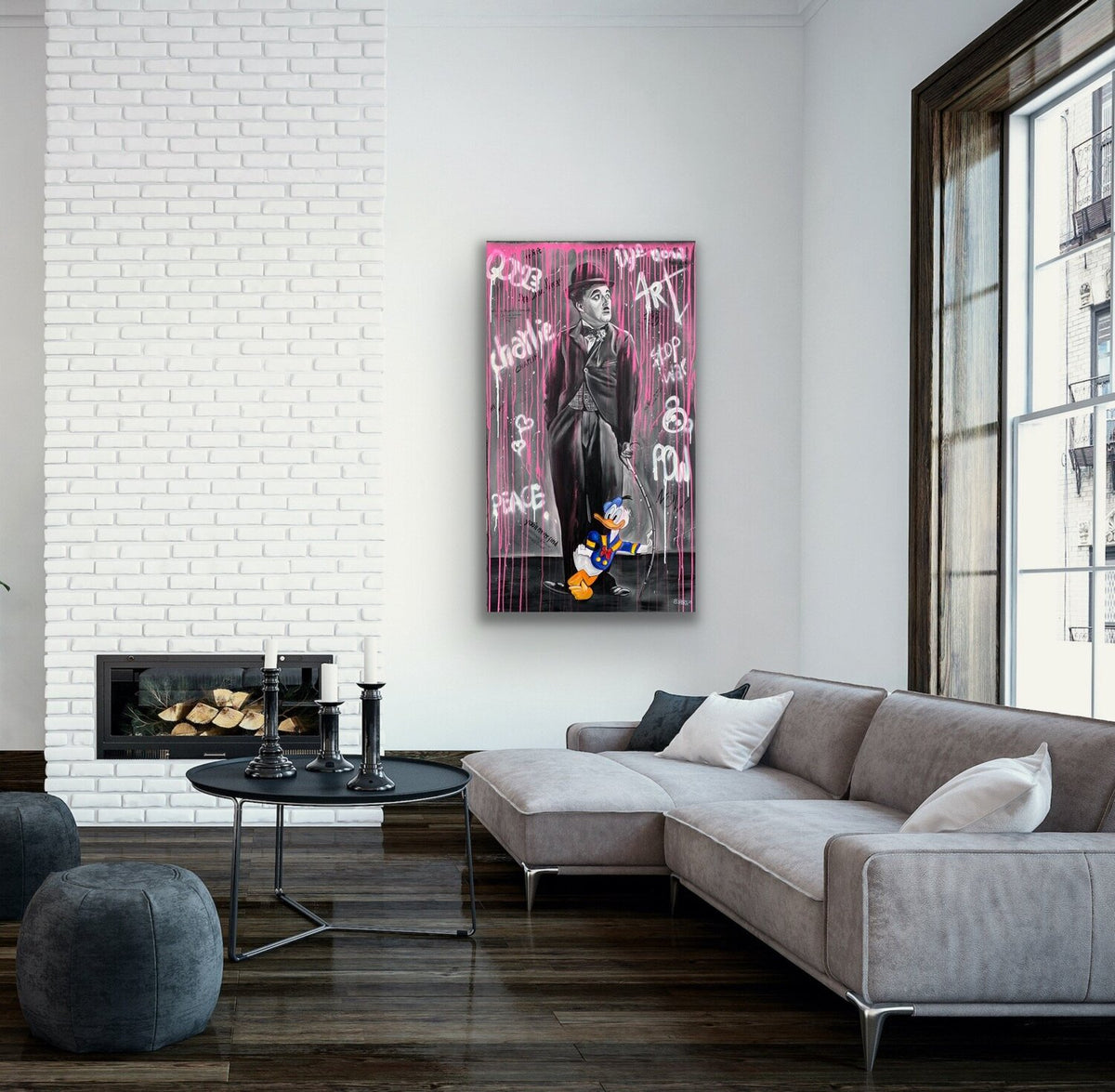 Pink Rain Original – Detail
