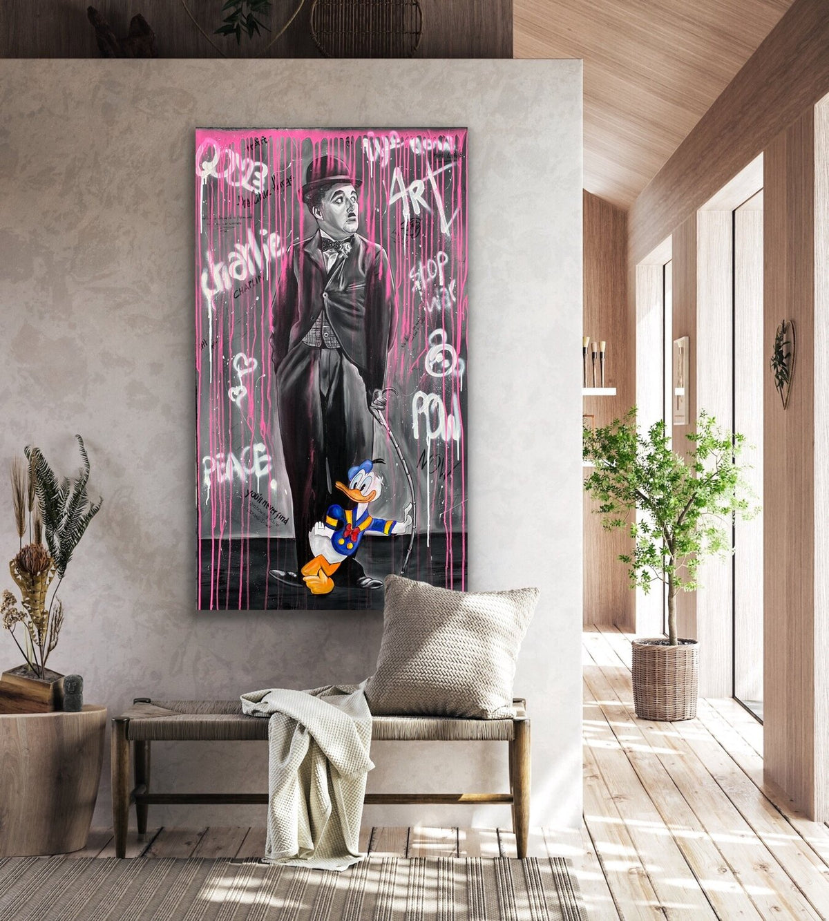 Pink Rain Original – Detail