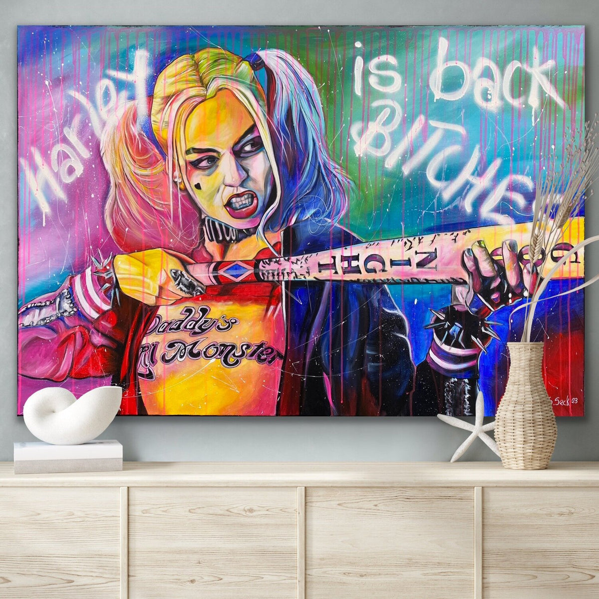 Harley is back Original – Detail