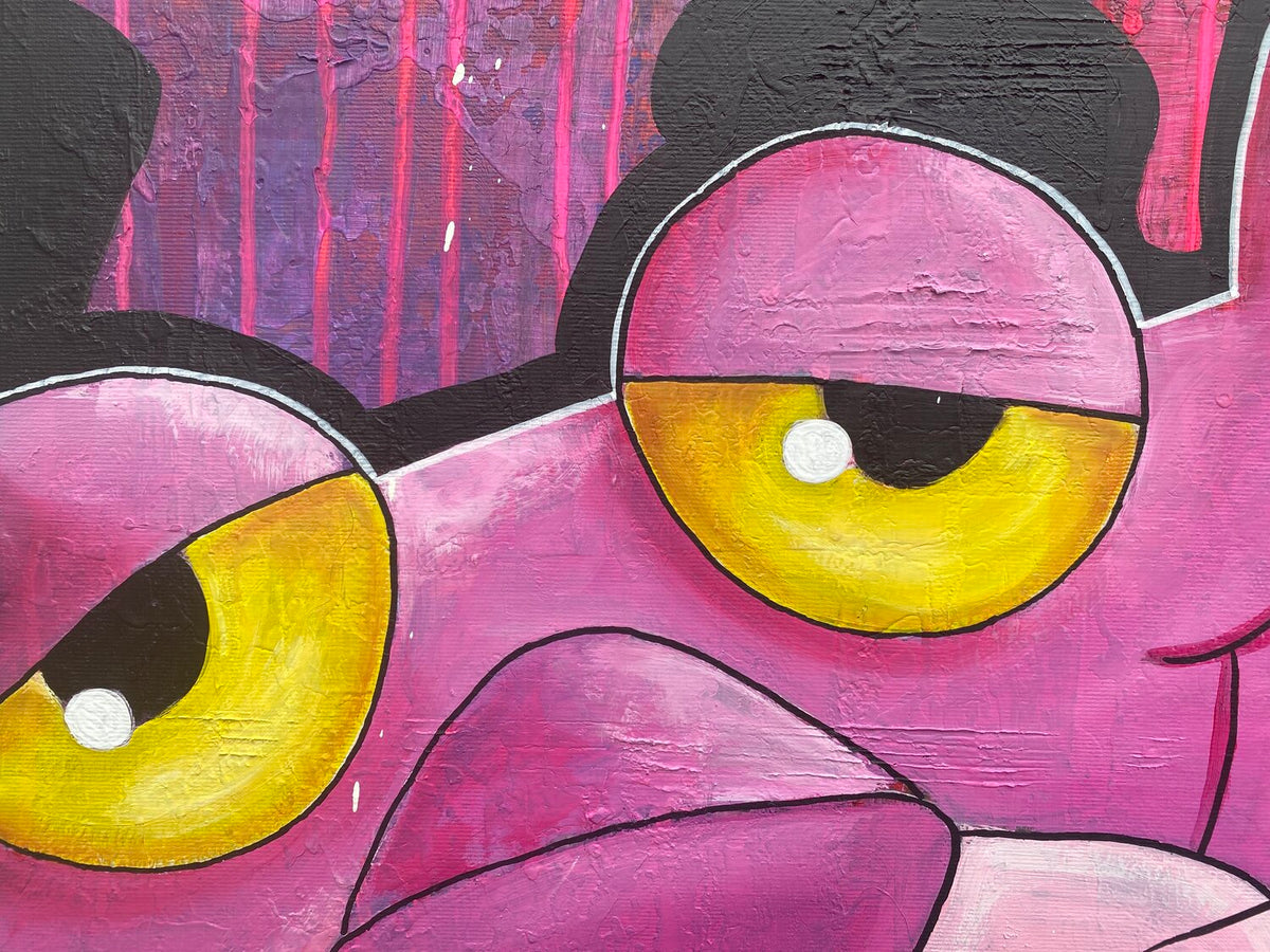 Feel Pink – Original, Detailansicht