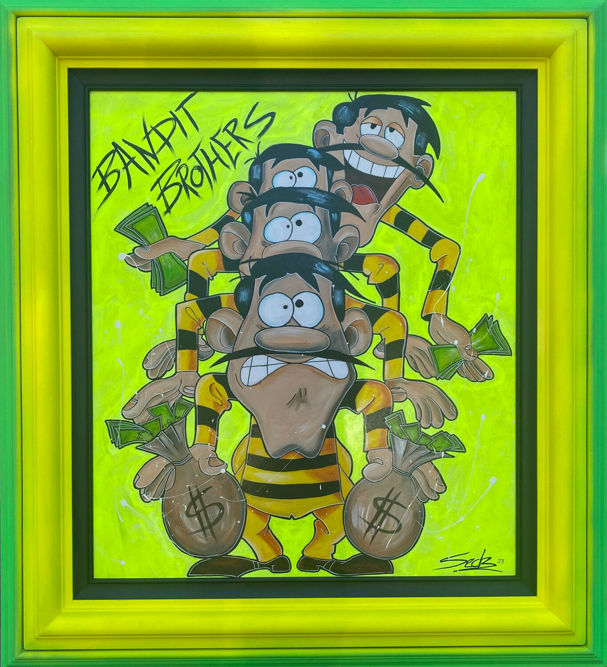 Bandit Brothers – Original, Detailansicht