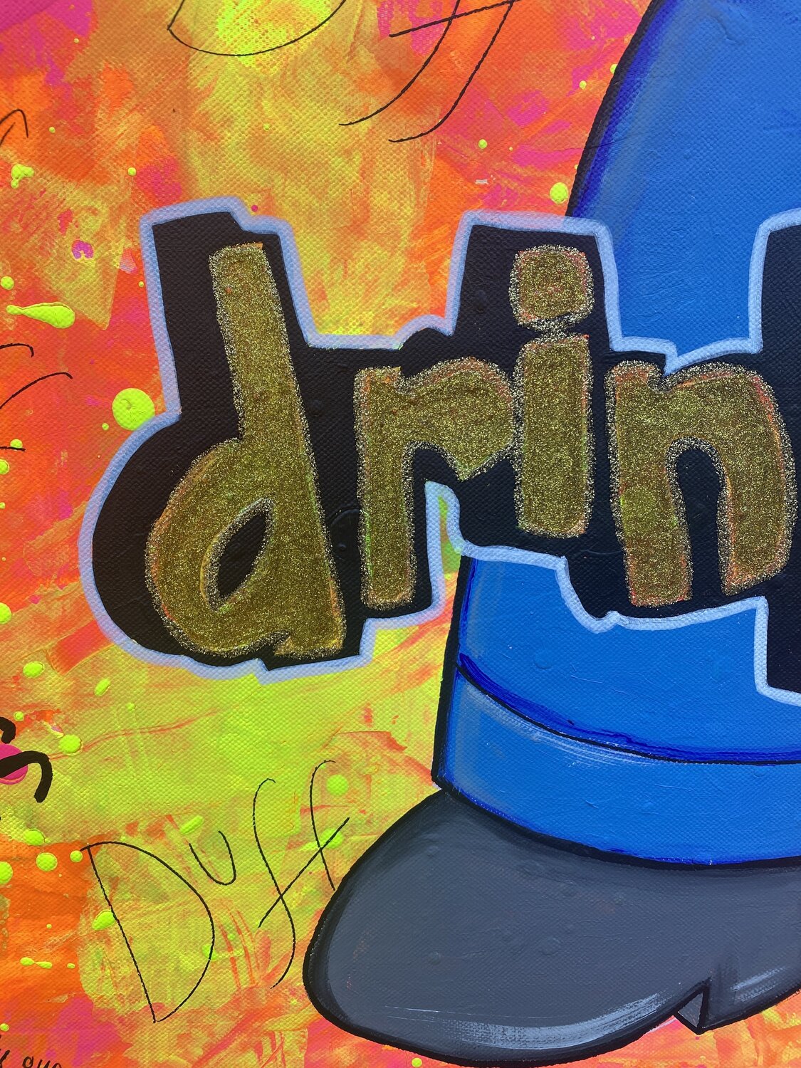 Save Water Drink Beer – Original, Detailansicht