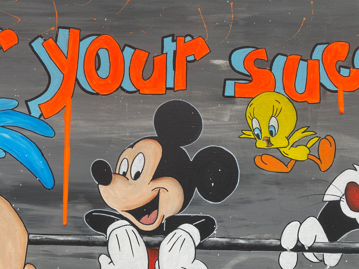 Fight for your success – Original, Detailansicht