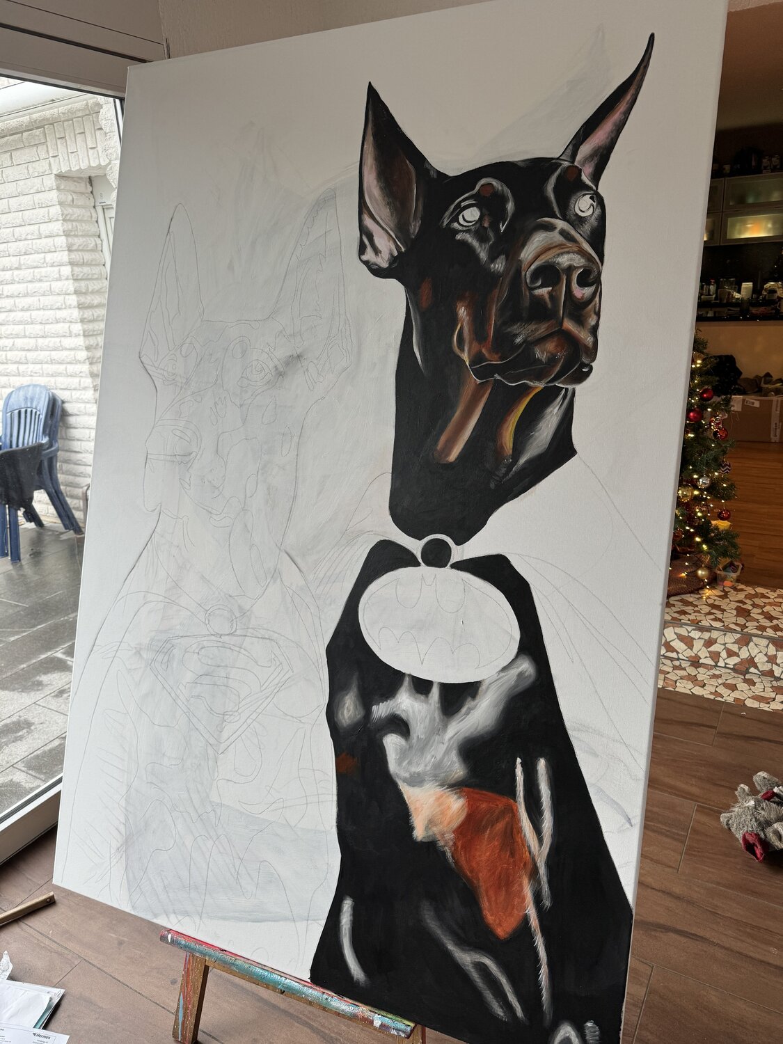 Hero Dogs – Original im Raum