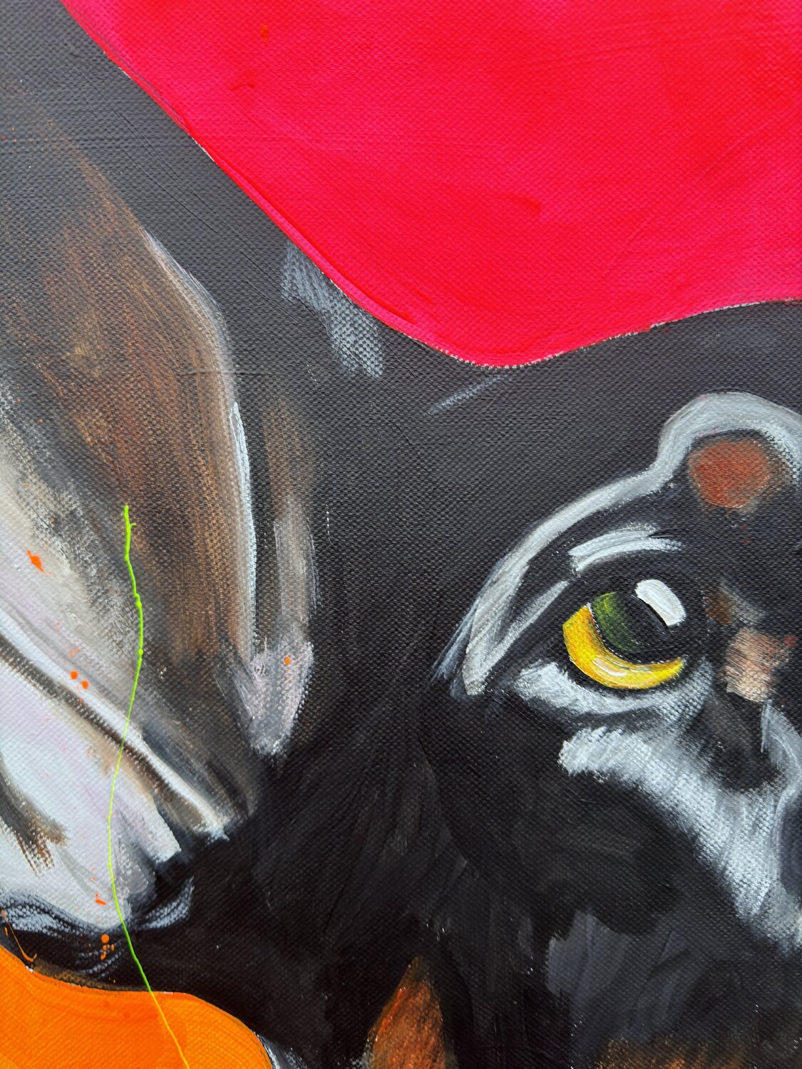 Hero Dogs – Original, Detailansicht