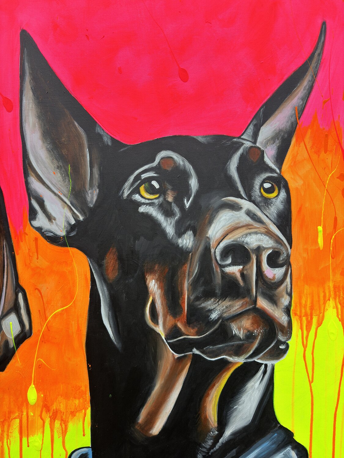 Hero Dogs – Original, Detailansicht