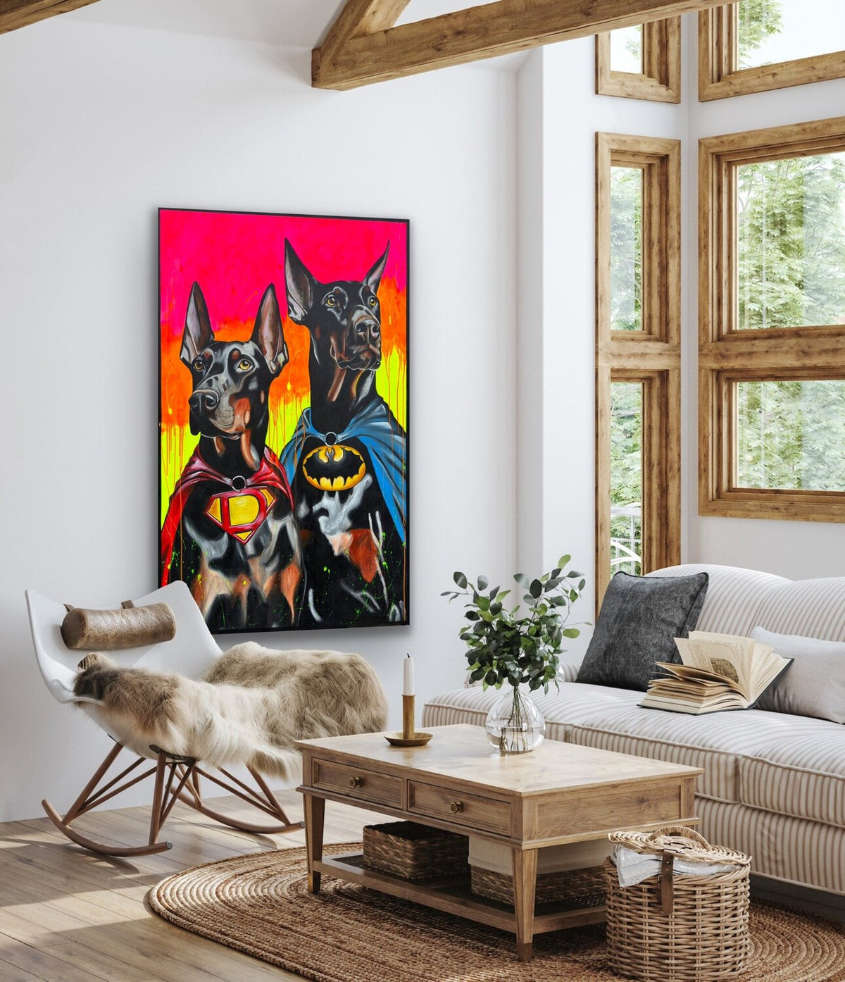 Hero Dogs – Original im Raum