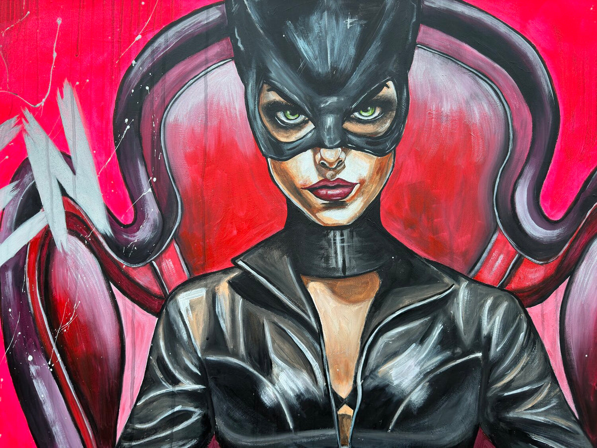 Cat Queen – Original, Detailansicht
