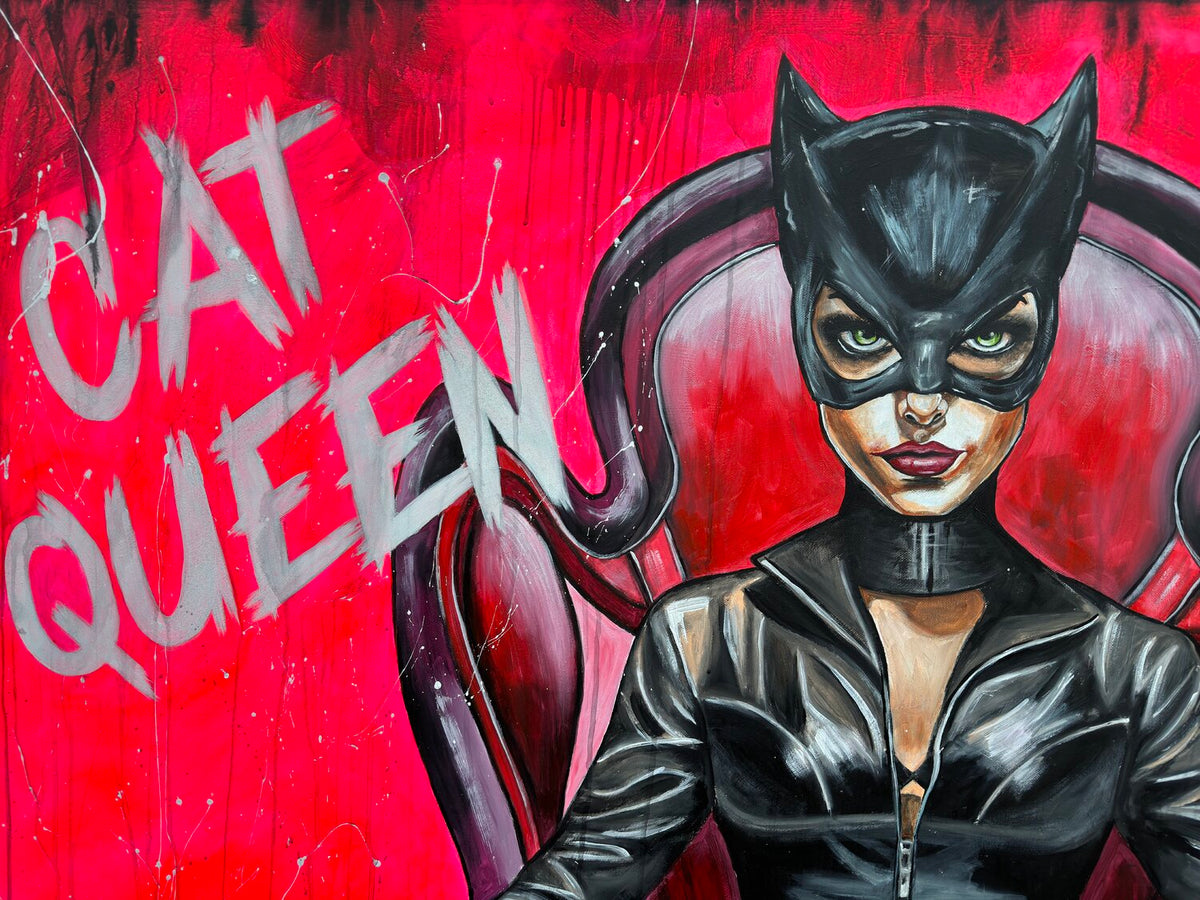 Cat Queen – Original, Detailansicht