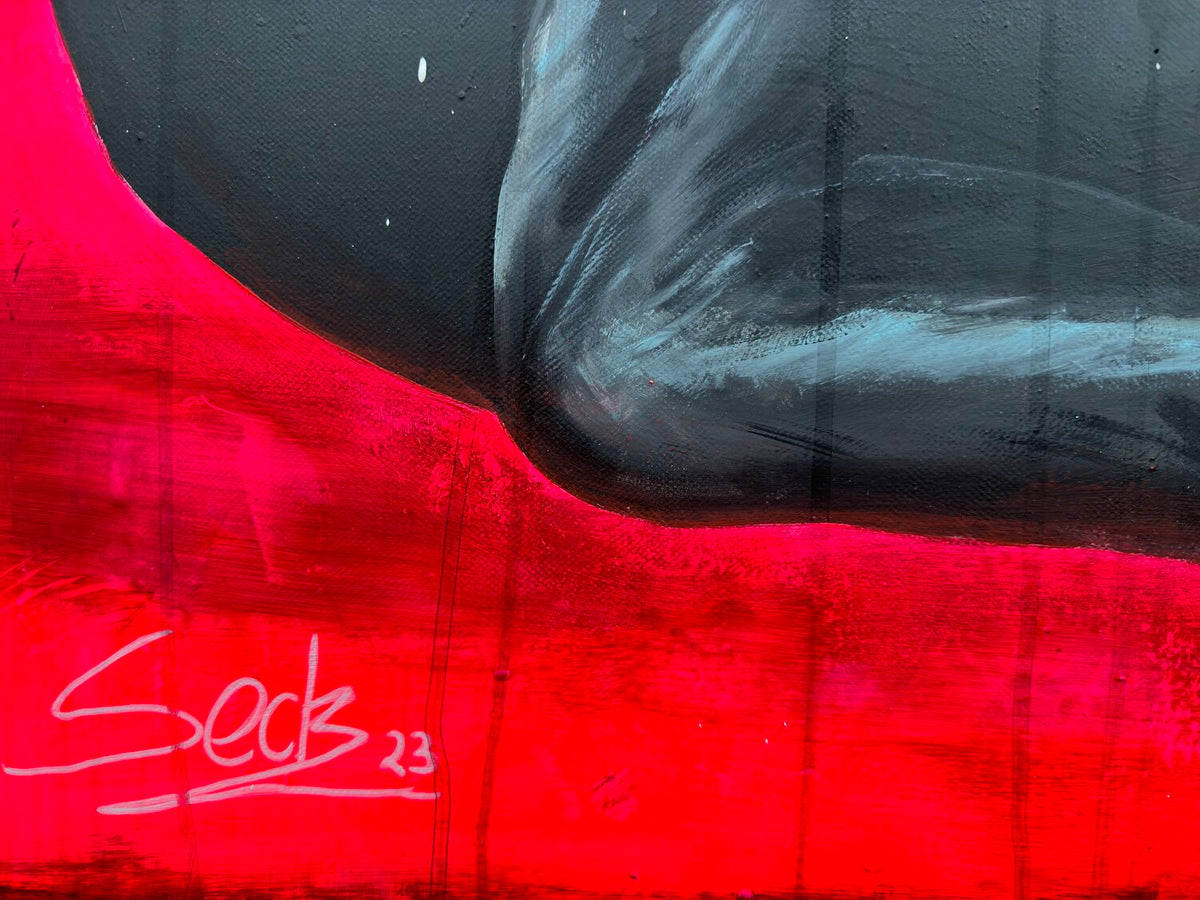 Cat Queen – Original, Detailansicht