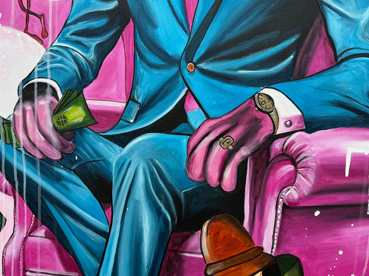 Paulchen first – Original, Detailansicht
