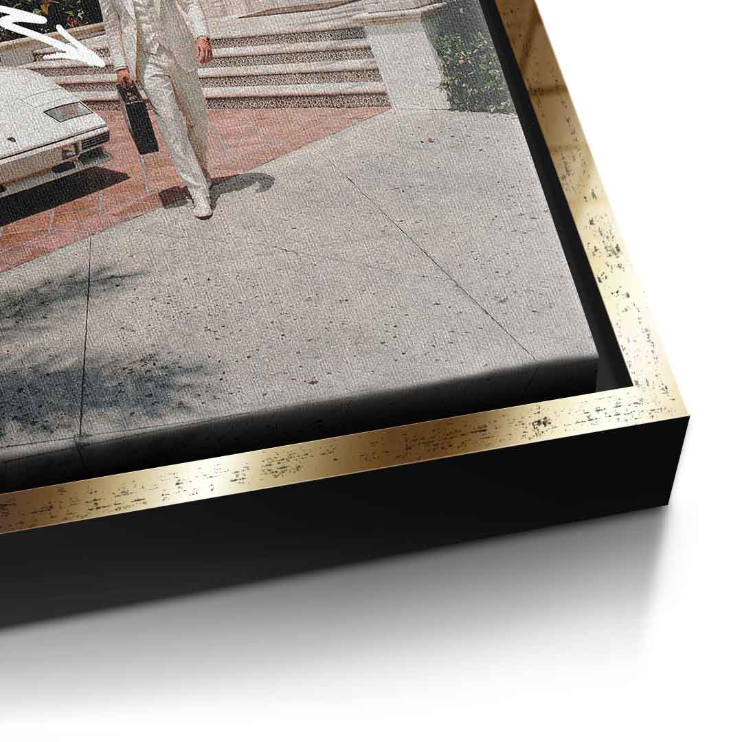 Canvas detail Gold
