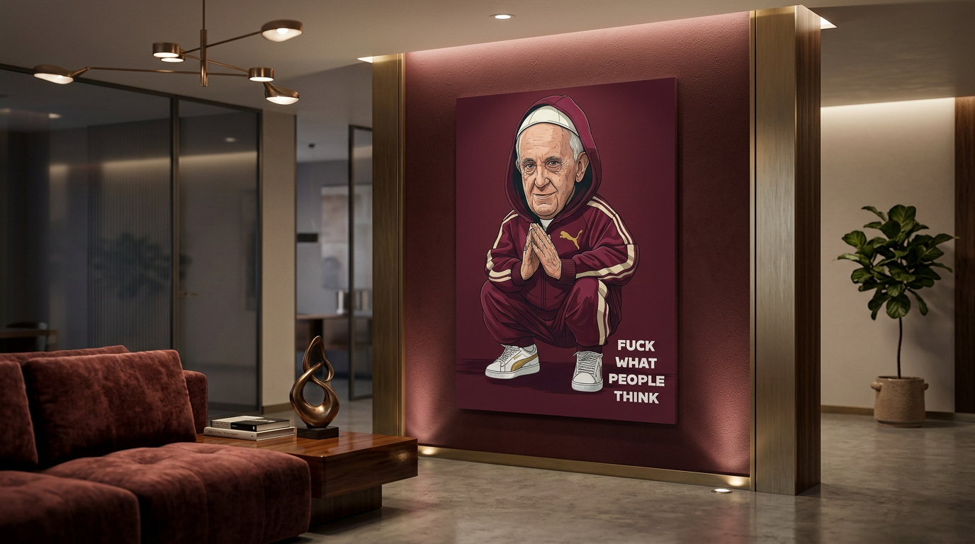 Pop Swag Leinwandbild banner