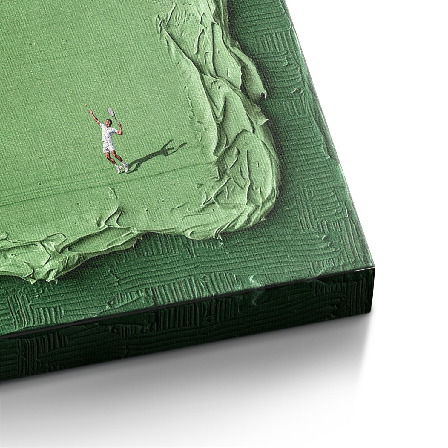 DOTCOMCANVAS Play Tennis Leinwandbild Echtheitszertifikat