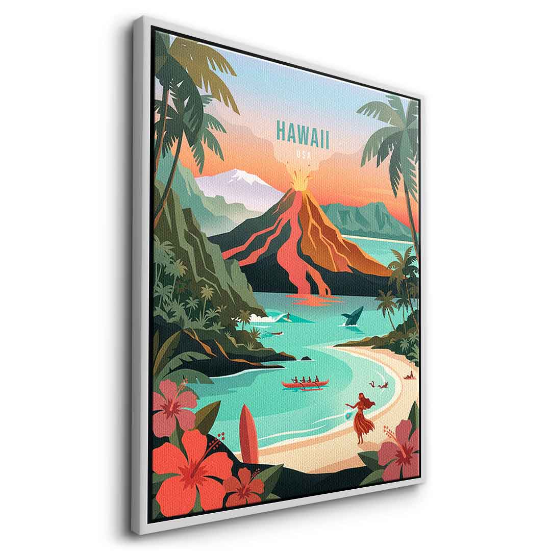 Hawaii Leinwandbild