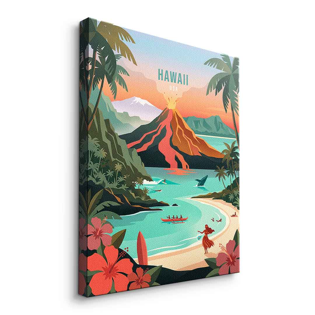 Hawaii Leinwandbild
