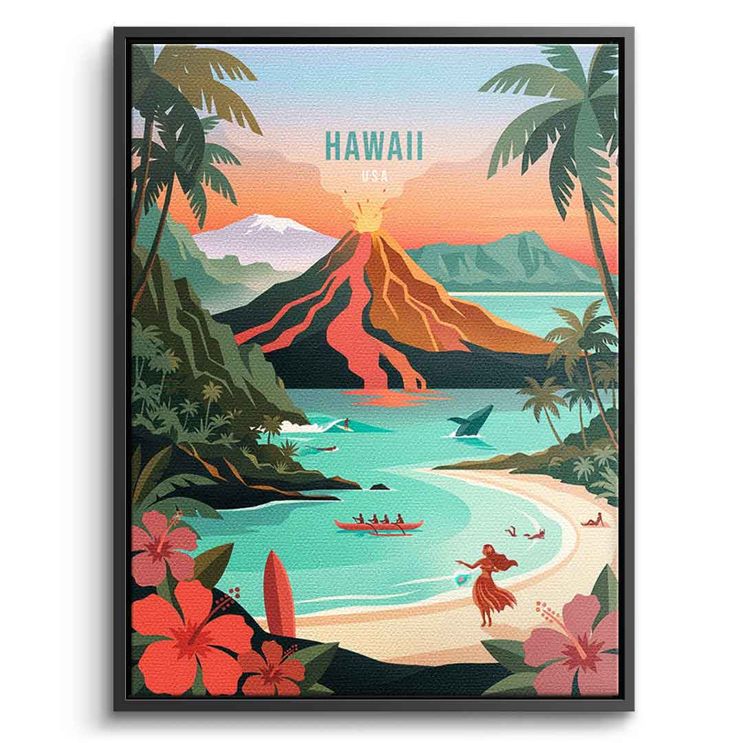 Hawaii Leinwandbild