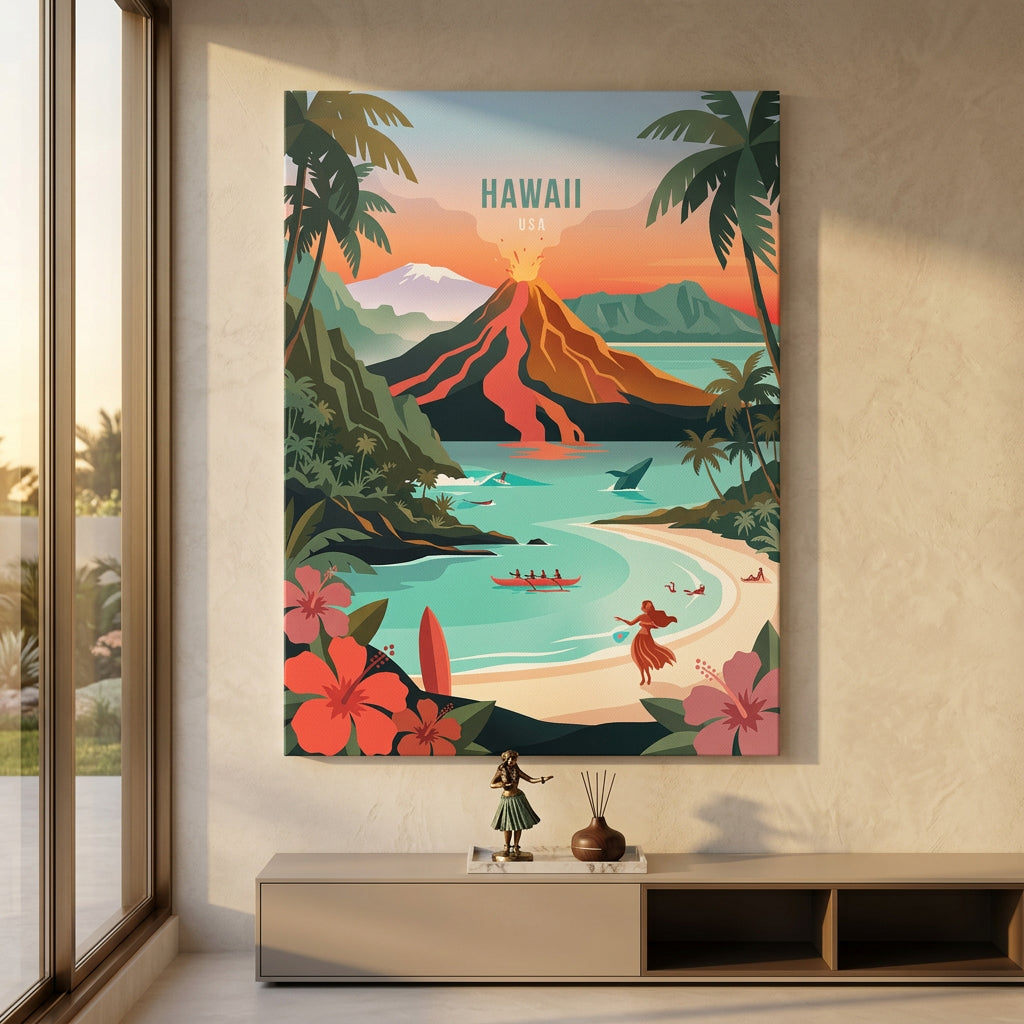 Hawaii Leinwandbild