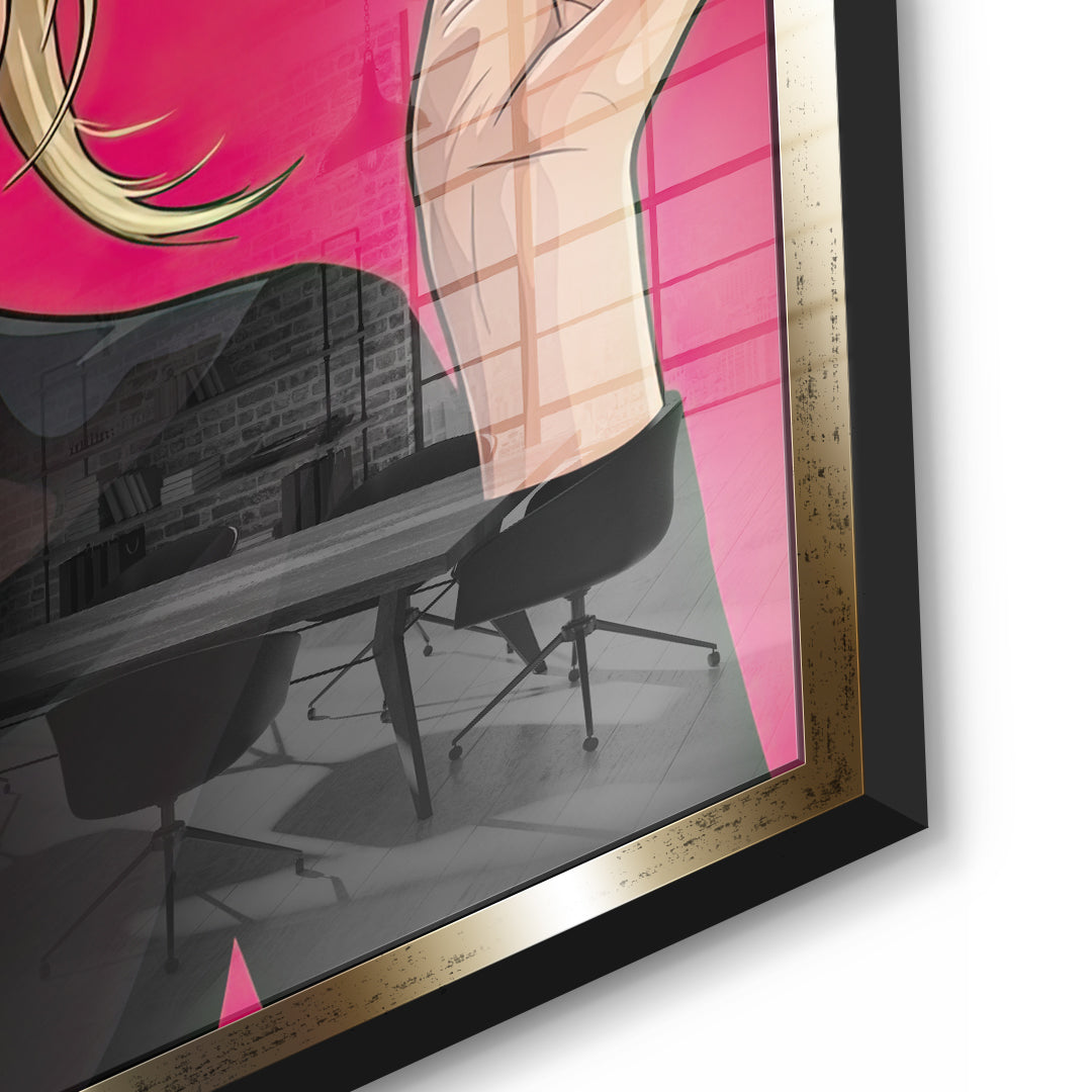 detail gold frame