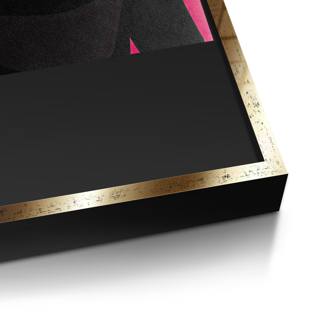 detail gold frame