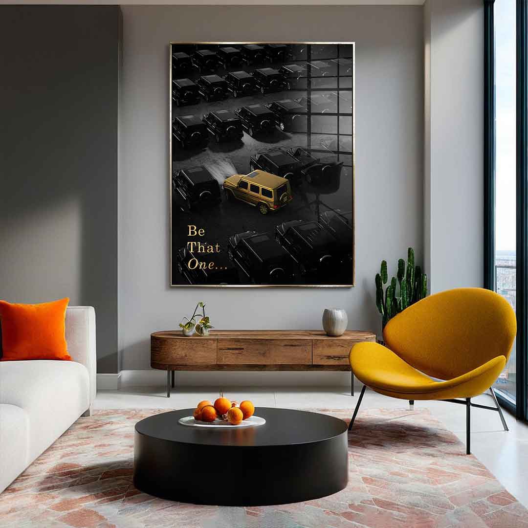 DOTCOMCANVAS 24K Feingold Bild Be That One - 24K Feingold