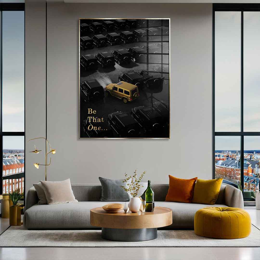 DOTCOMCANVAS 24K Feingold Bild Be That One - 24K Feingold