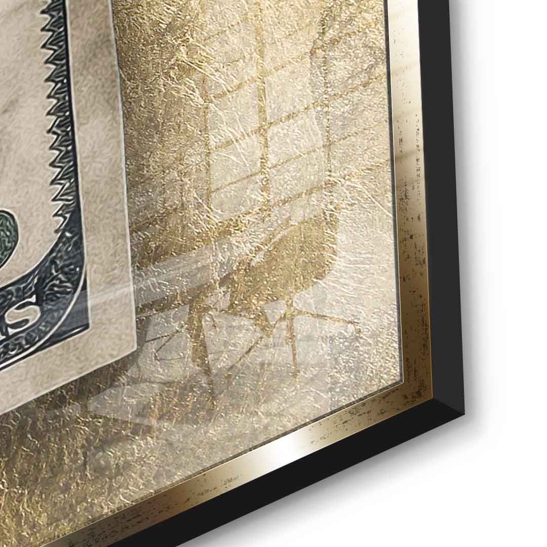DOTCOMCANVAS 24K Feingold Bild True Luxury is Time - 24K Feingold
