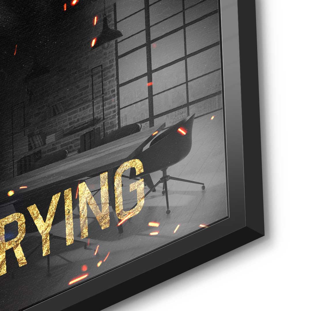 DOTCOMCANVAS 24K Feingold Bild Get rich Ansicht