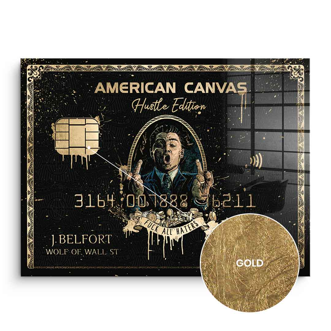 DOTCOMCANVAS 24K Feingold Bild Royal American Canvas - 24K Feingold